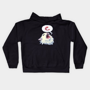 8 Bit Shrimpin Thurston The Cat 17 Kids Hoodie